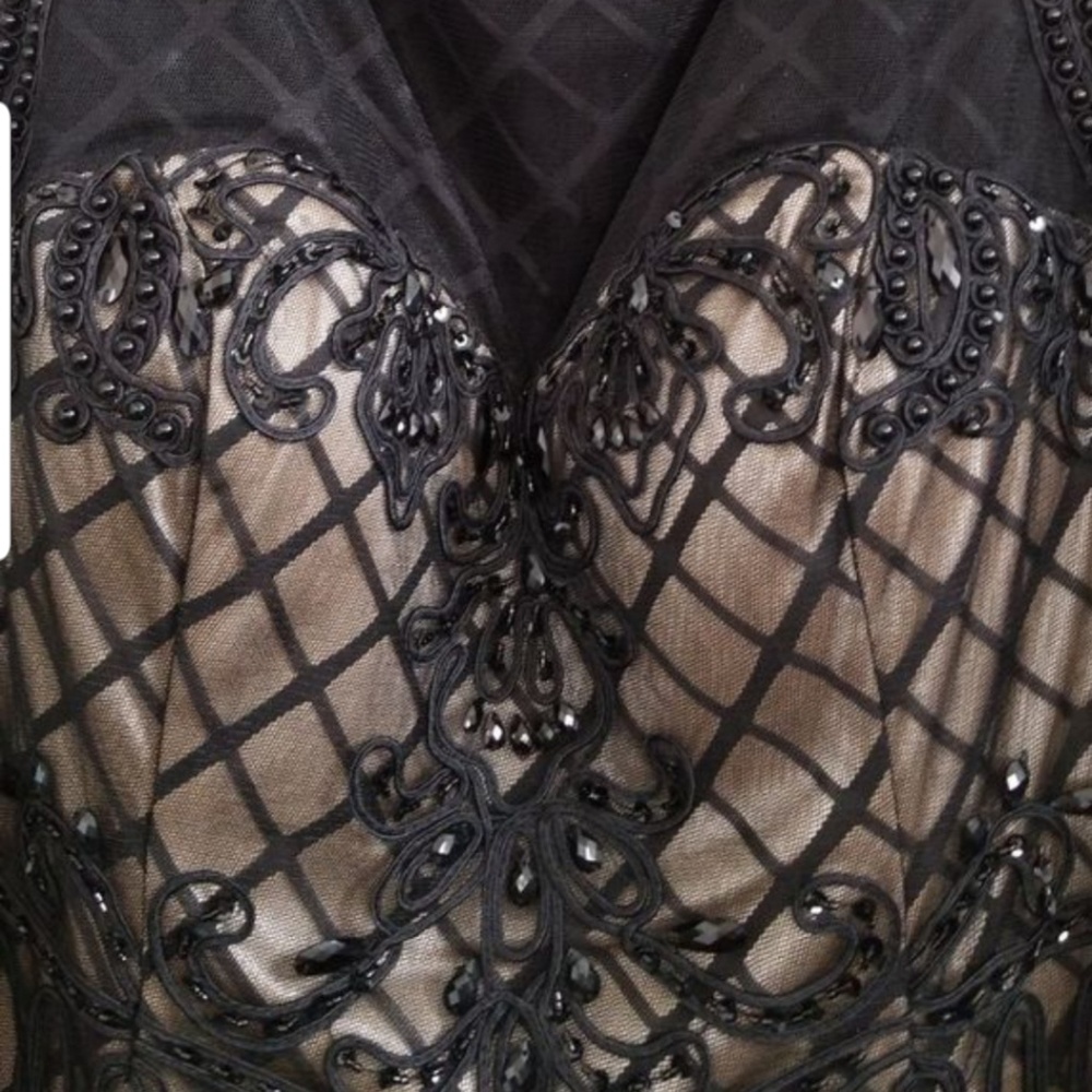 Black Long Formal Dress (2XXL)